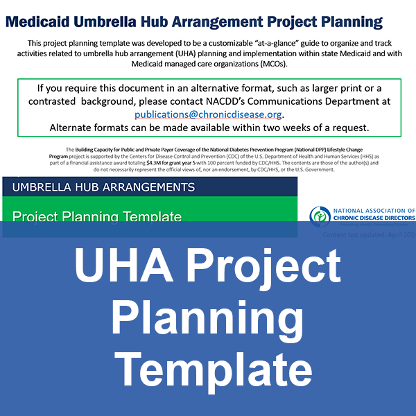 Medicaid-UHA-Project-Plan-Template