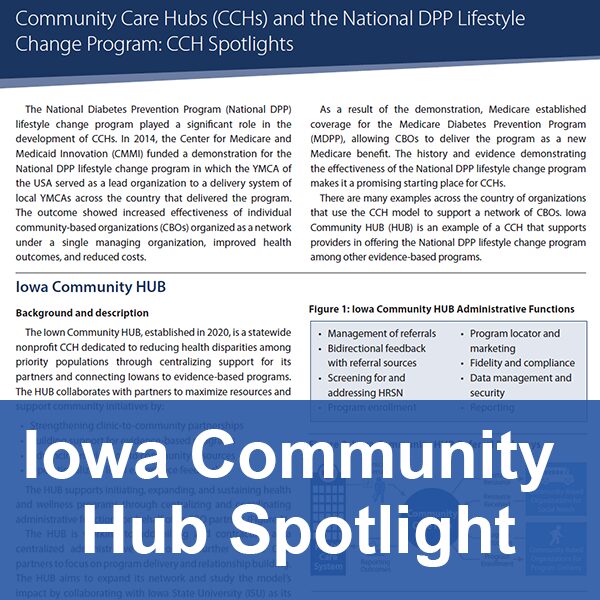 Iowa Community Hub Spotlight