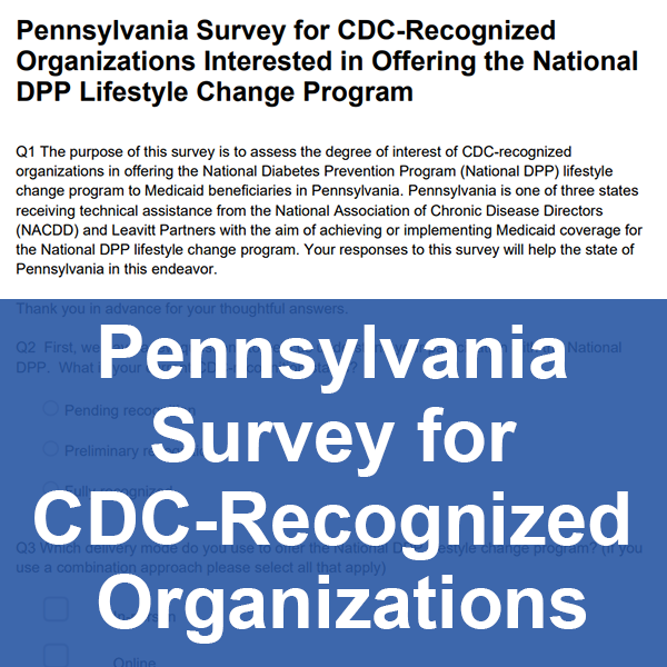 Pennsylvania-Survey-for-CDC-Recognized-Organizations